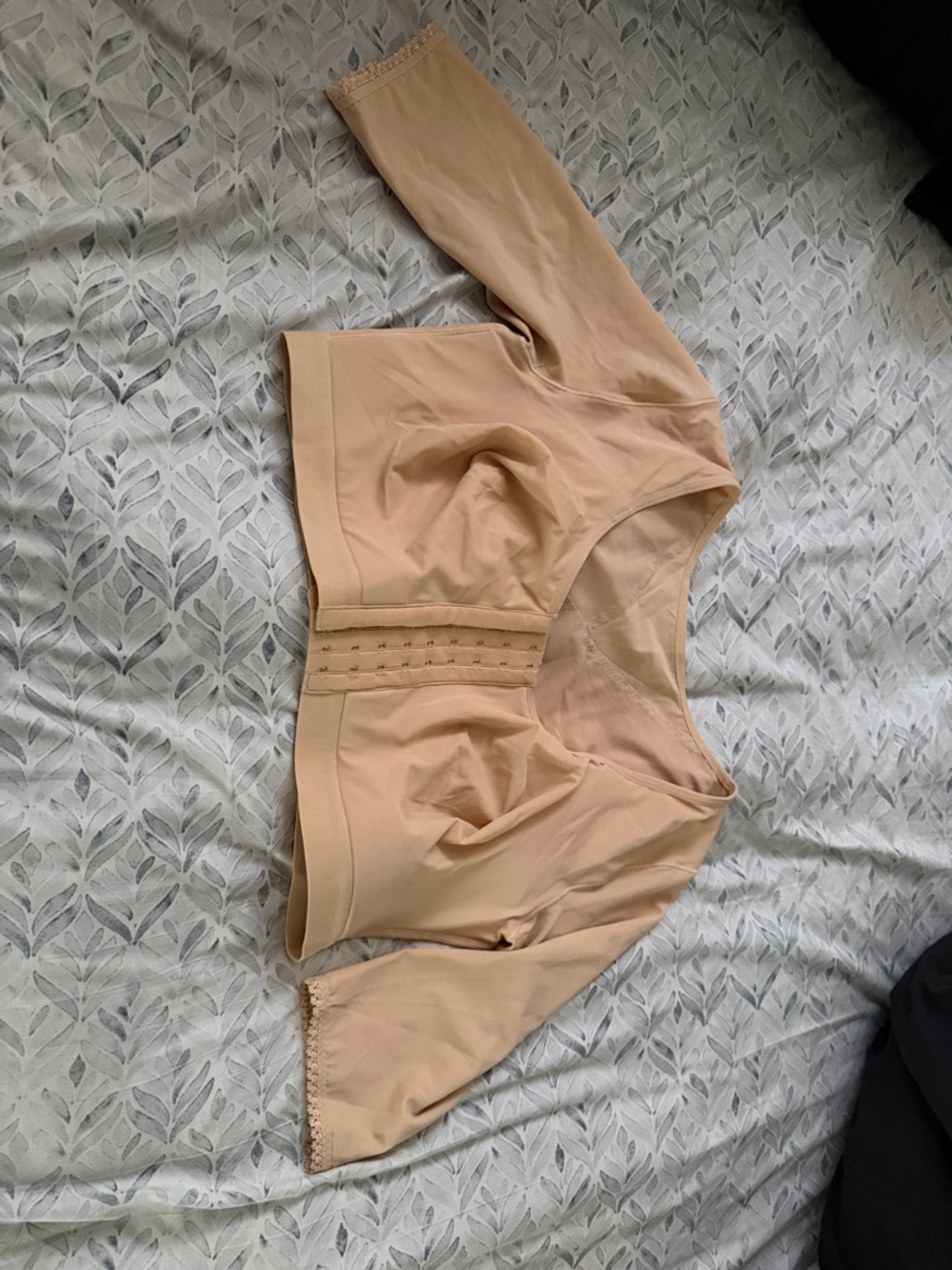 SHEIN Nude Long Sleeve Shapewear Top